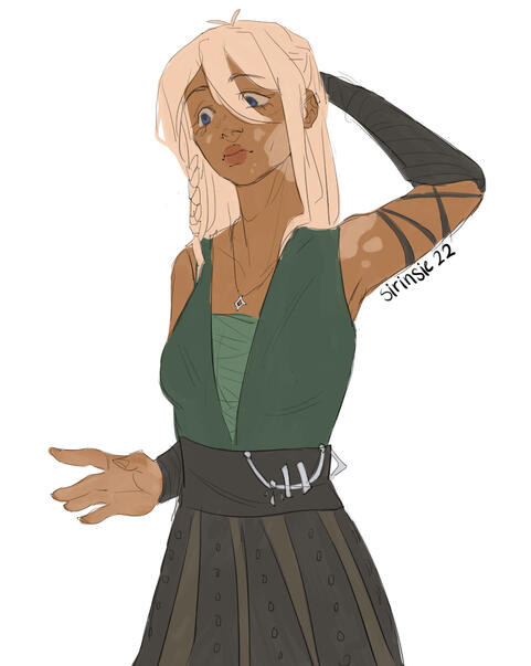 flatcolor halfbody example
